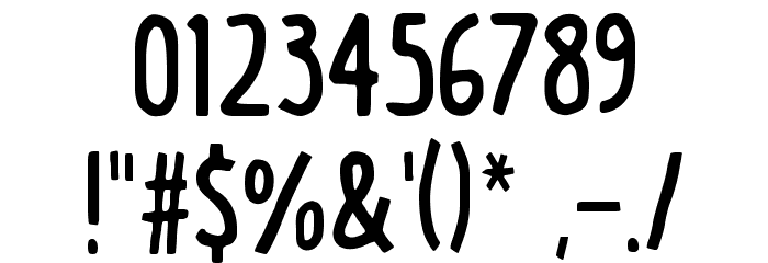Black Coffee-Regular Font OTHER CHARS