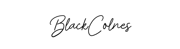 Black Colnes  Frei Schriftart Herunterladen