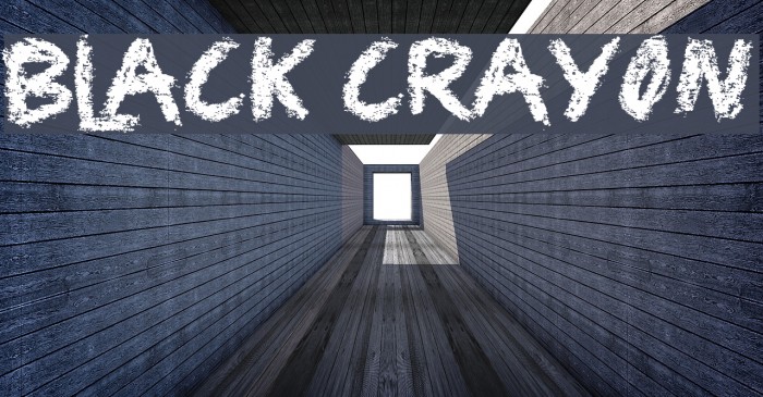 Black Crayon फ़ॉन्ट examples