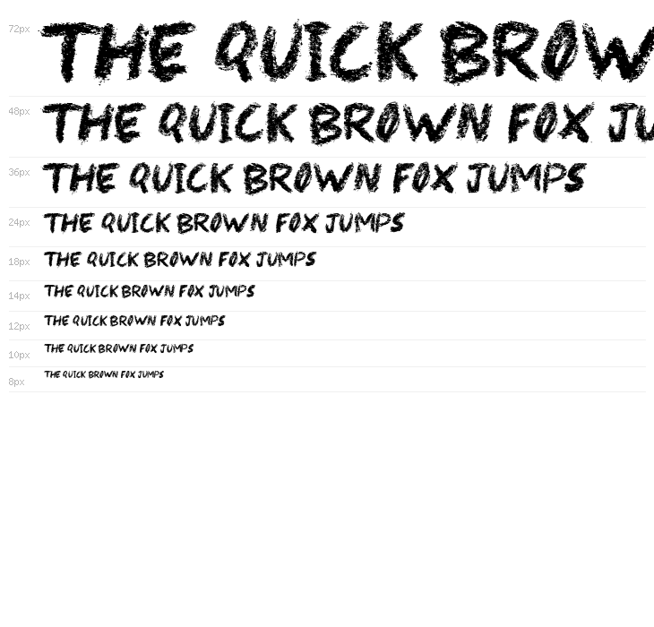 Black Crayon Waterfall