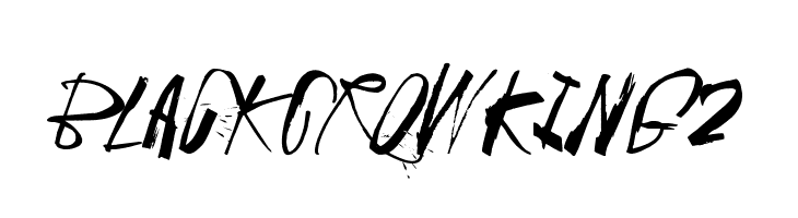 Black Crow King 2 Шрифта