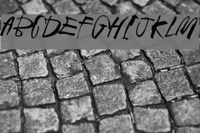 Black Crow King Font examples