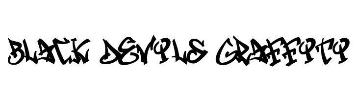 Black Devils Graffiti  免费字体下载