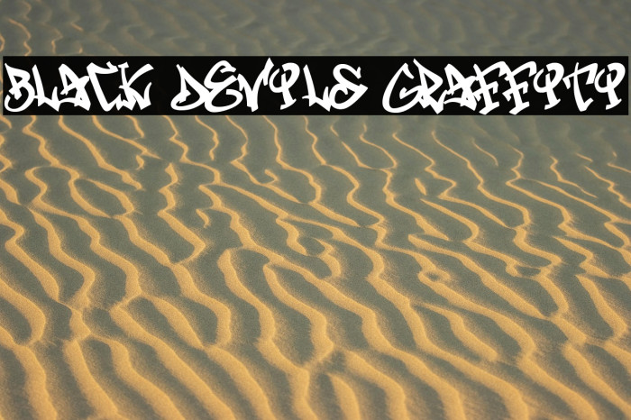 Black Devils Graffiti Example 2