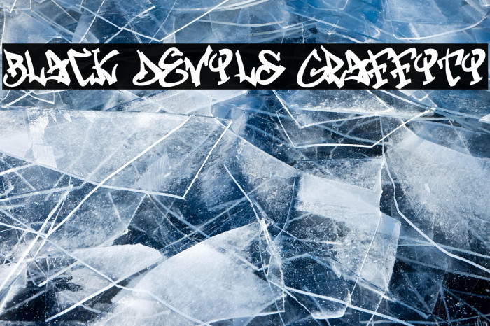 Black Devils Graffiti Example 3