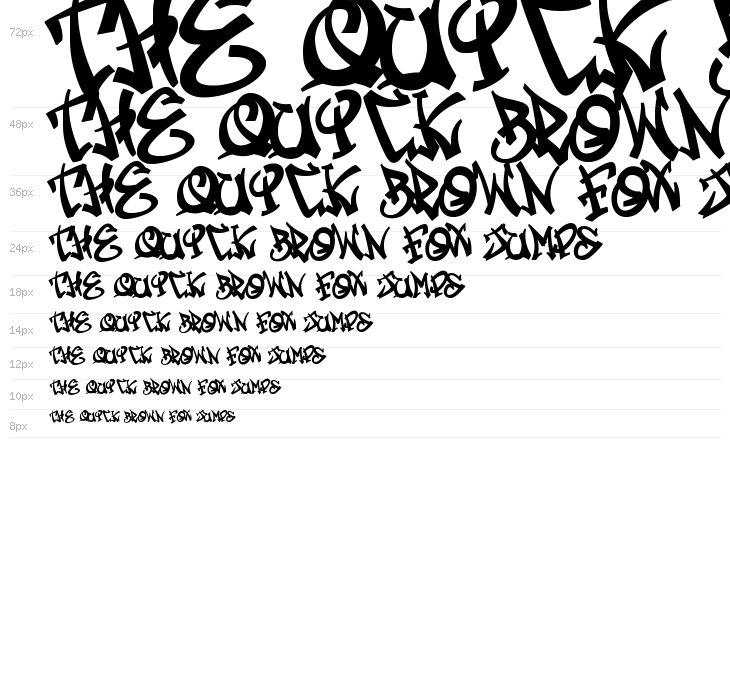 Black Devils Graffiti Waterfall