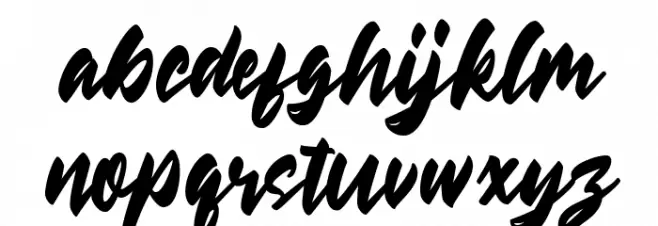 Black Diamond Шрифта строчной