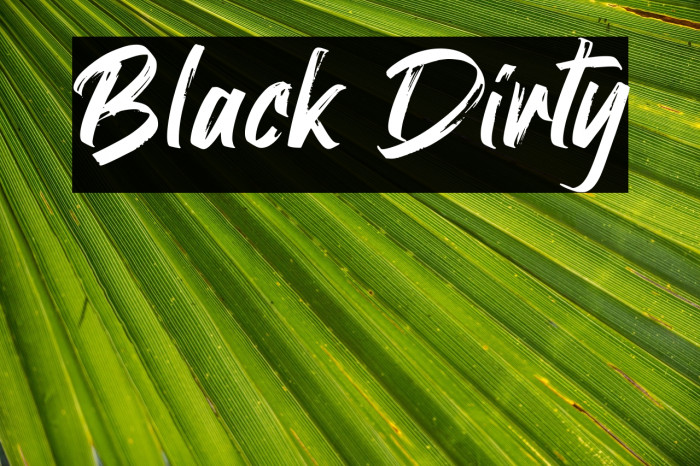 Black Dirty Example 1
