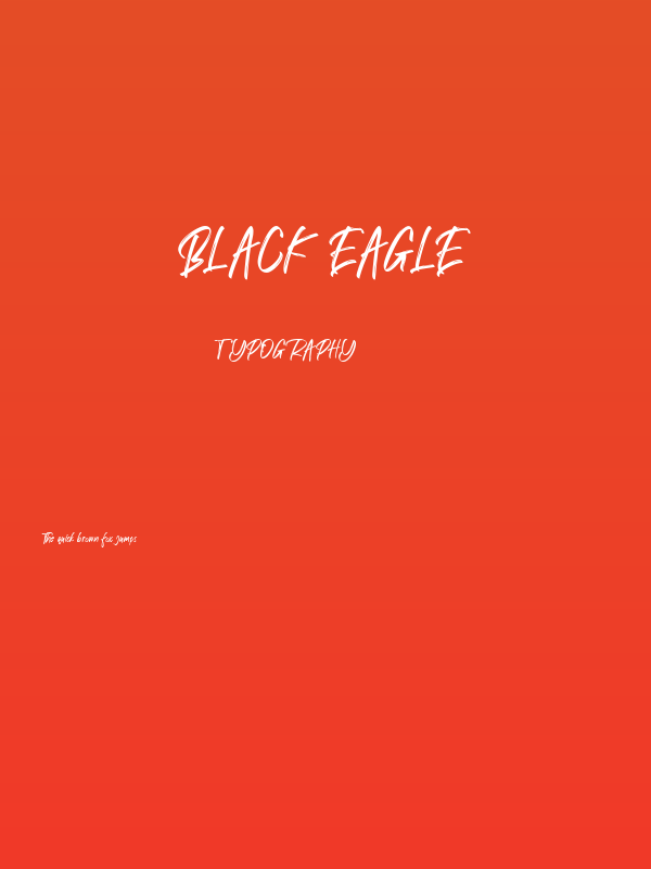 Black Eagle Poster