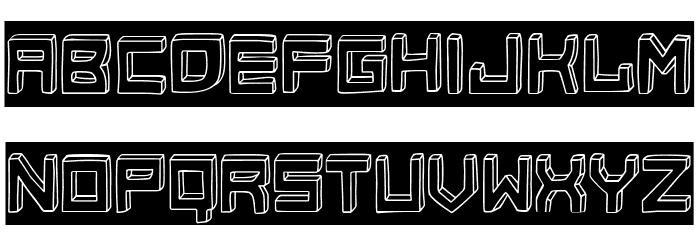 Black Entreprise Font UPPERCASE