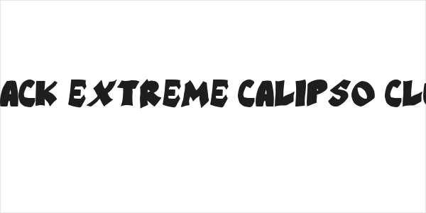 Black Extreme Calipso Club Logo