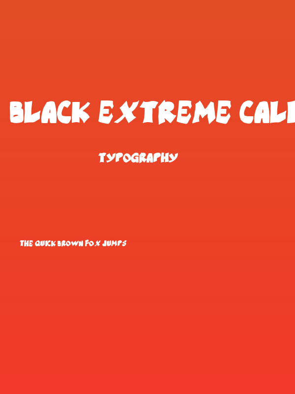 Black Extreme Calipso Club Poster