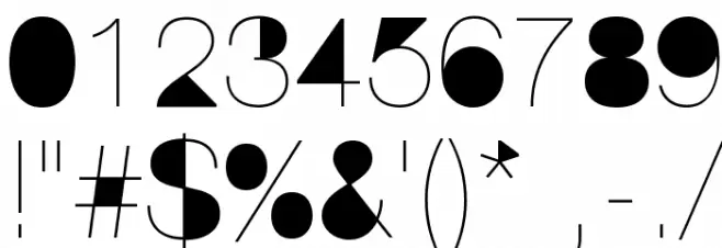 Black Eye Nue Light Polices AUTRES CHARS