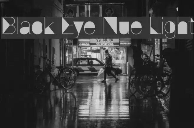 Black Eye Nue Light Polices examples