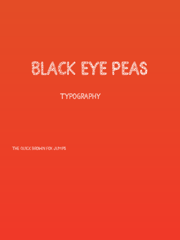Black Eye Peas Poster
