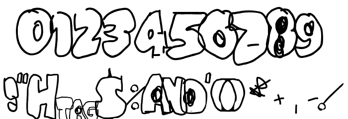 Black Fario Font OTHER CHARS
