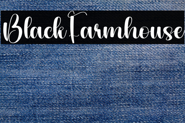 Black Farmhouse Example 3