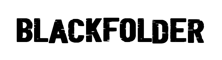 Black Folder  नि: शुल्क फ़ॉन्ट्स डाउनलोड