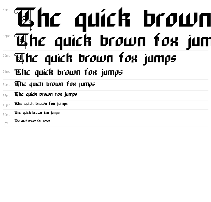 Black Forest Regular Waterfall