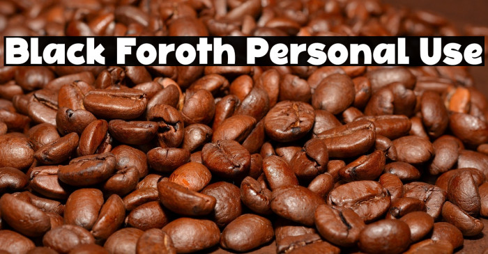 Black Foroth Personal Use Example 3