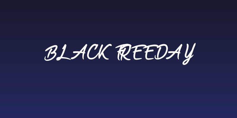 Black Freeday Social Header