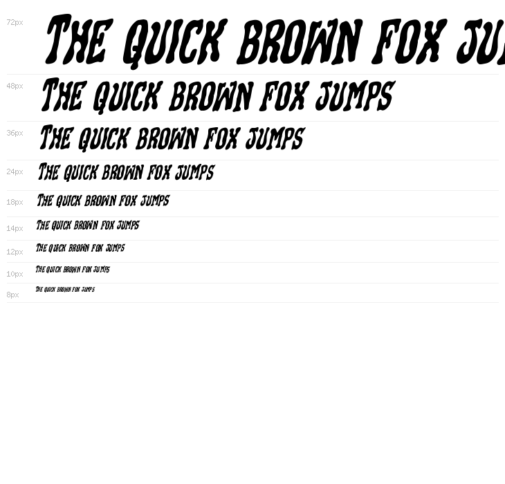 Black Gunk Rotalic Waterfall