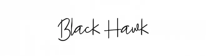 Black Hawk  Fuentes Gratis Descargar