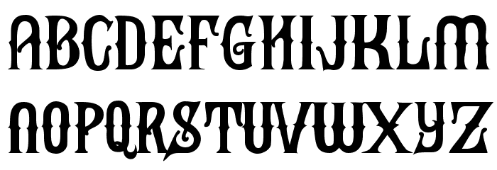 Black Heat Free Demo Font OTHER CHARS