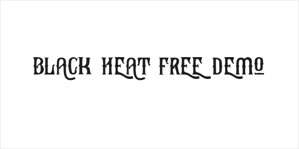 Black Heat Free Demo Logo