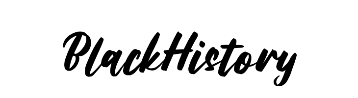 Black History  les polices de caractères gratuit tlcharger