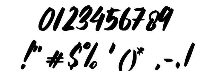 Black History Font OTHER CHARS