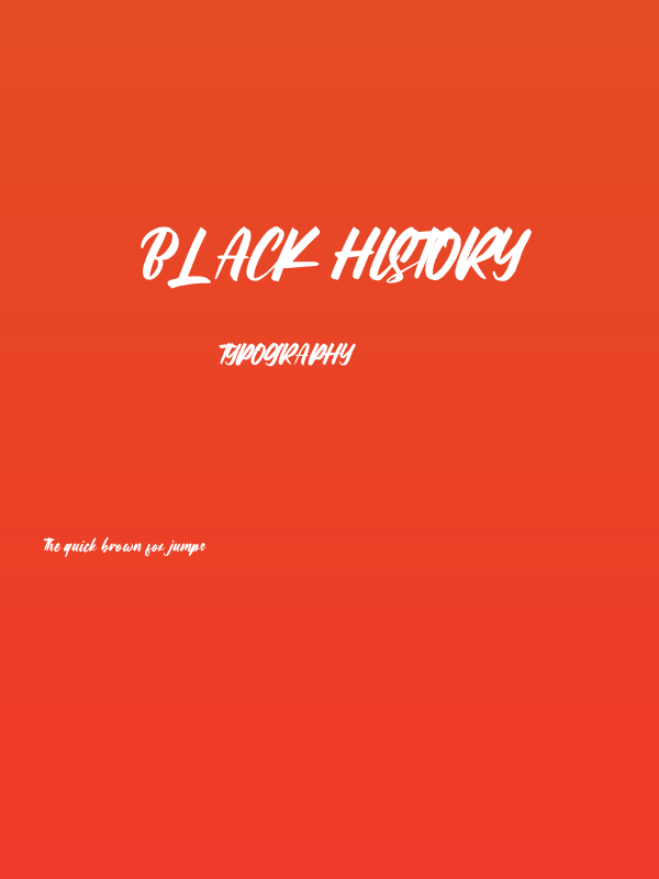 Black History Poster