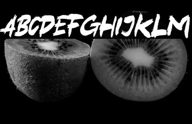 Black Hold Font examples