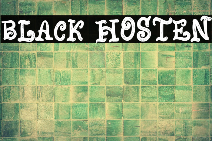 Black Hosten Example 1