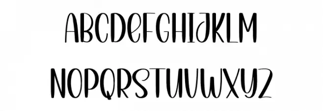 Black Hunter Font Litere mari
