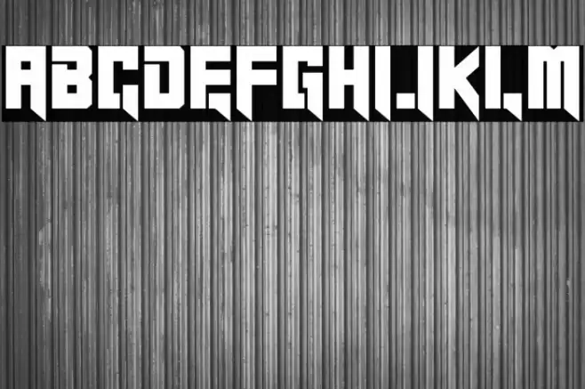 Black Indie Personal Use Font examples