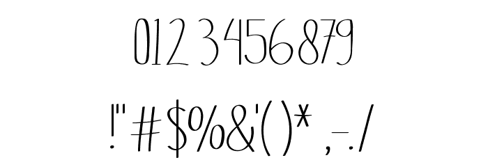 Black Irons Font OTHER CHARS