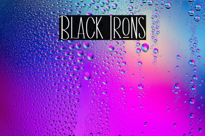 Black Irons Example 2