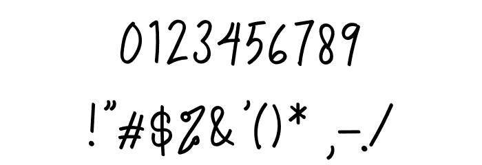 Black Jack Font OTHER CHARS