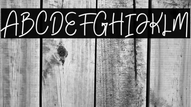 Black Jack フォント examples