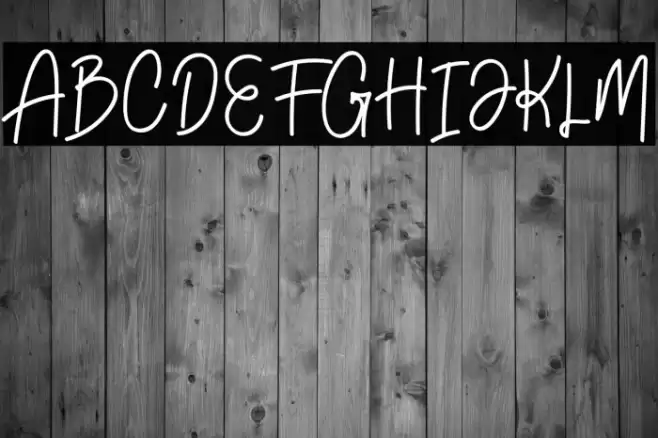 Black Jack フォント examples