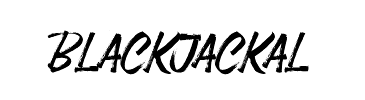 Black Jackal  les polices de caractères gratuit tlcharger