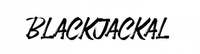 Black Jackal  Frei Schriftart Herunterladen