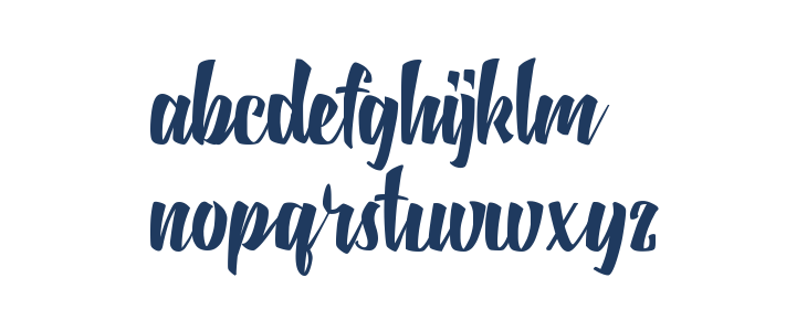 Black Jacky Lowercase