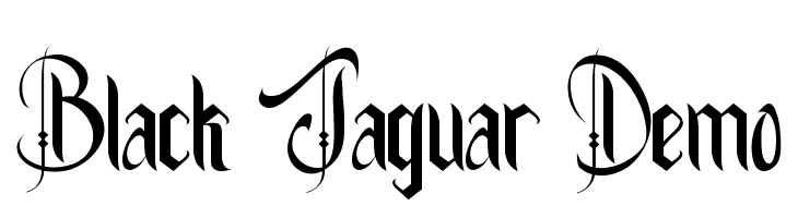 Black Jaguar Demo  Скачать бесплатные шрифты