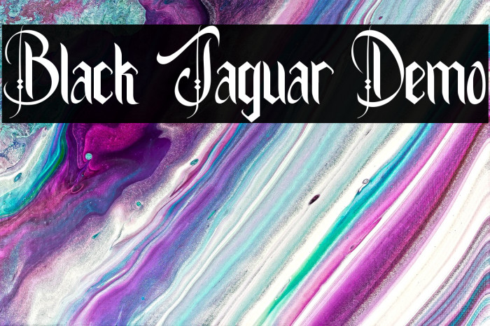 Black Jaguar Demo Example 1