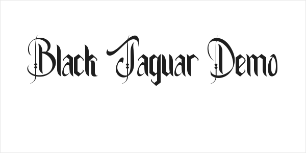 Black Jaguar Demo Logo