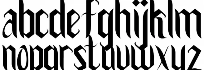 Black Jaguar Demo Font LOWERCASE