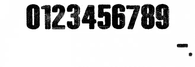 Black Jeans Font OTHER CHARS