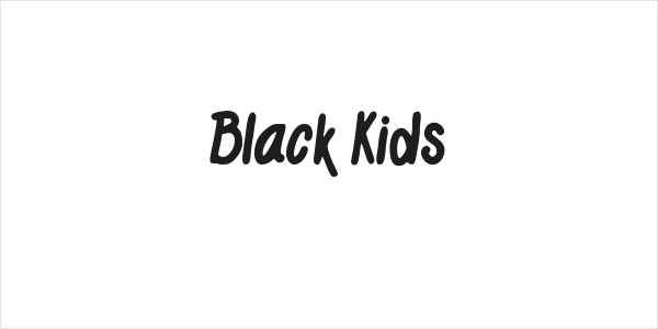 Black Kids Logo